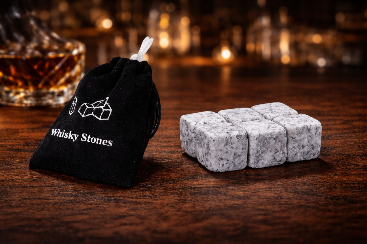 Whisky ijsstenen - natuursteen