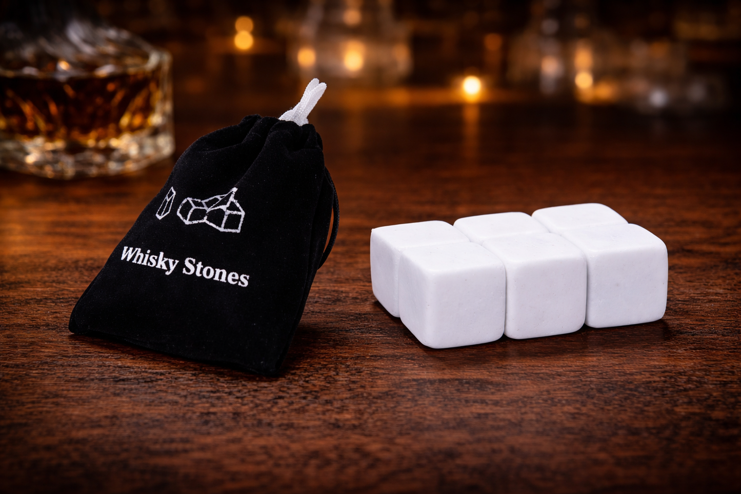 Whisky ijsstenen - natuursteen