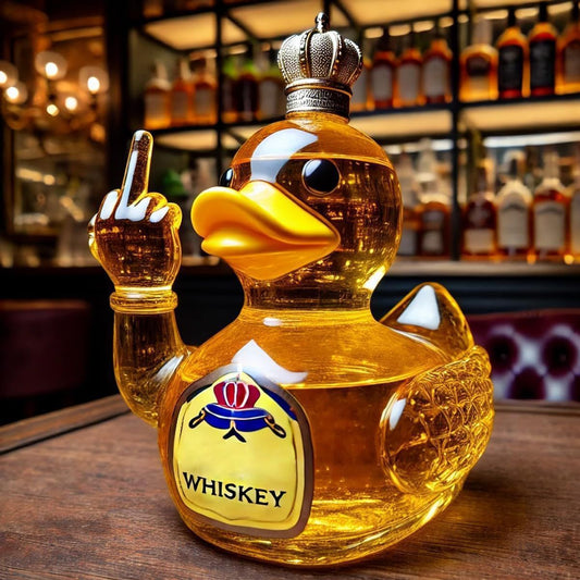 Whiskey Glass Duck Bottle Storage Wine Bottle